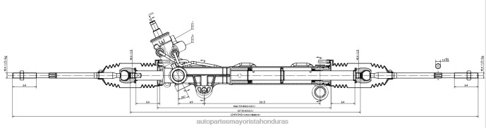DH80J2713 - inyector de combustible precio - cremallera de dirección asistida 26079913 BUICK