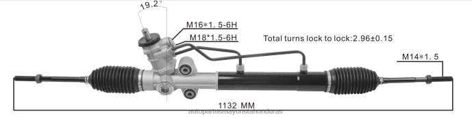 DH80J2691 - mayoristas de repuestos de auto - cremallera de dirección asistida 95209431 96952196 96451425 96852935 95961360 96442383 96407342 CHEVROLET