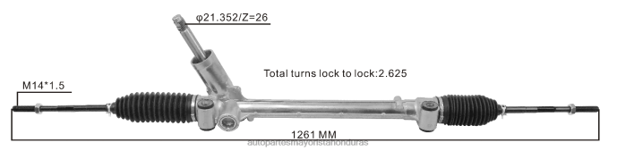 DH80J2697 - repuestos de motos honda Honduras - Cremallera de dirección asistida 42514718 42514719 95316174 42351614 94537903 95522126 95521793 900814 94537904 95915223 CHEVROLET