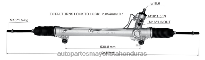DH80J2790 - venta de repuestos motos mayorista - cremallera de dirección asistida 52089292ae DODGE/CHRYSLER