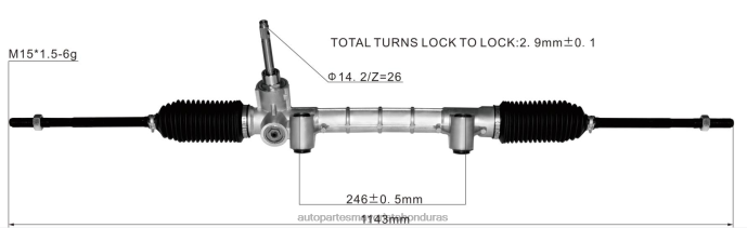 DH80J2800 - venta de repuestos motos mayorista - cremallera de dirección asistida 52044921 52044919 520449190 FIAT