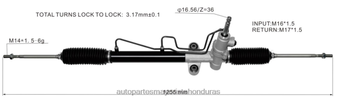 DH80J2547 - repuestos de motos honda Honduras - cremallera de dirección asistida mr961356 MITSUBISHI