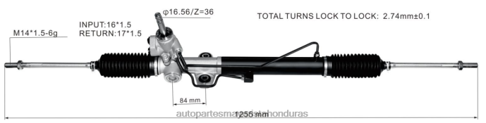 DH80J2548 - venta de repuestos para motos mayoristas - cremallera de dirección asistida mr961357 4410a323 MITSUBISHI