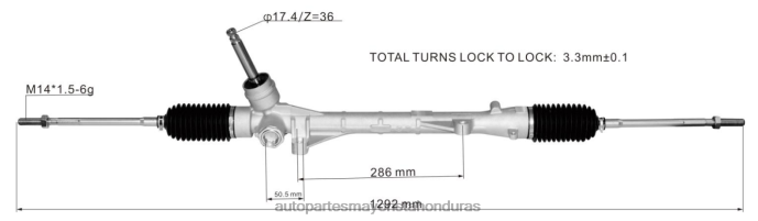 DH80J2550 - venta de repuestos motos mayorista - cremallera de dirección asistida 4410a557 MITSUBISHI