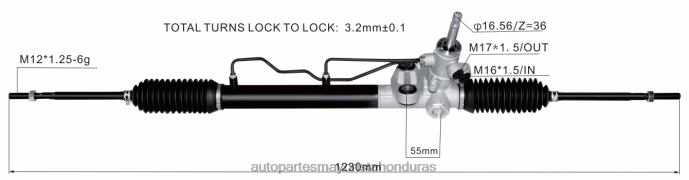 DH80J2558 - venta de repuestos para motos mayoristas - cremallera de dirección asistida 4410a313 MITSUBISHI