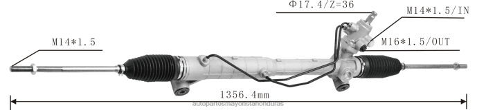 DH80J2615 - repuestos de motos al por mayor - cremallera de dirección asistida 48580-65j51 SUZUKI