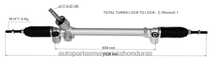DH80J2616 - repuestos de motos mayorista - Cremallera de dirección asistida 48580-71l62 48580-71l63 SUZUKI